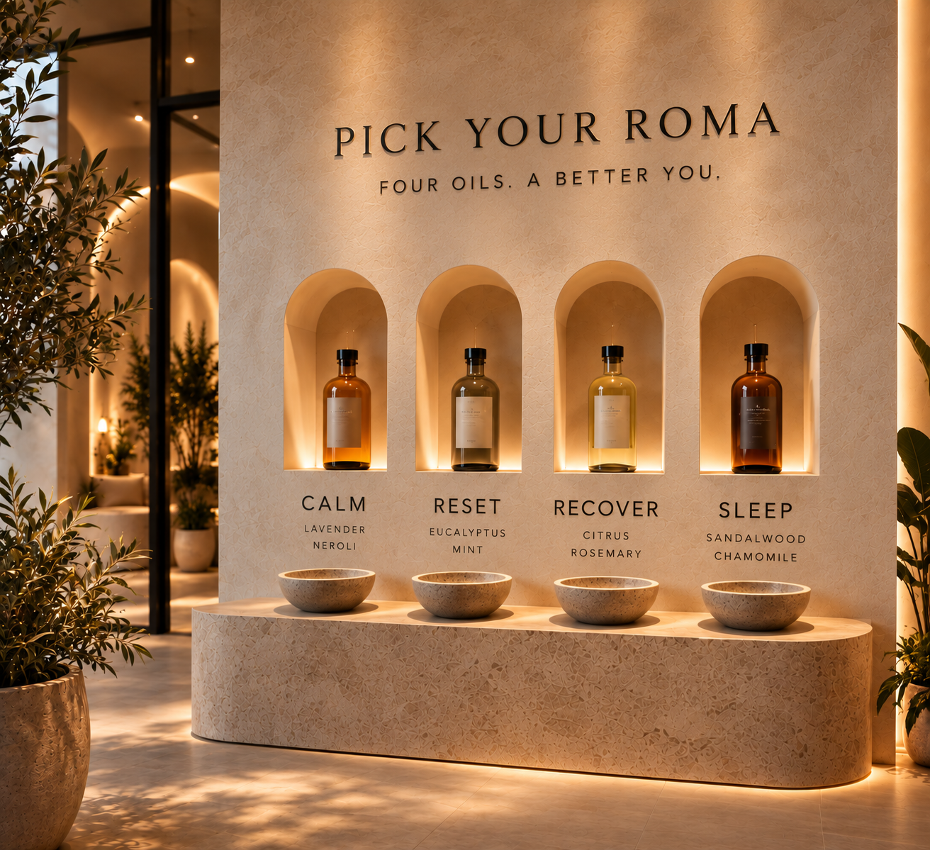 ROMA spa interior