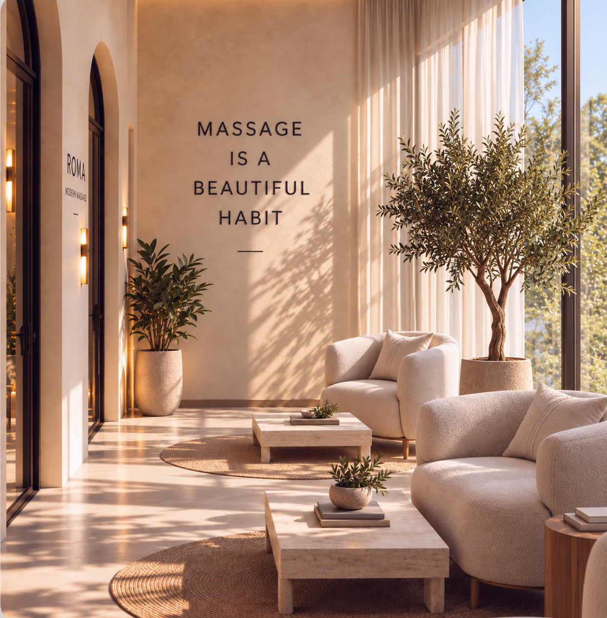 ROMA massage room